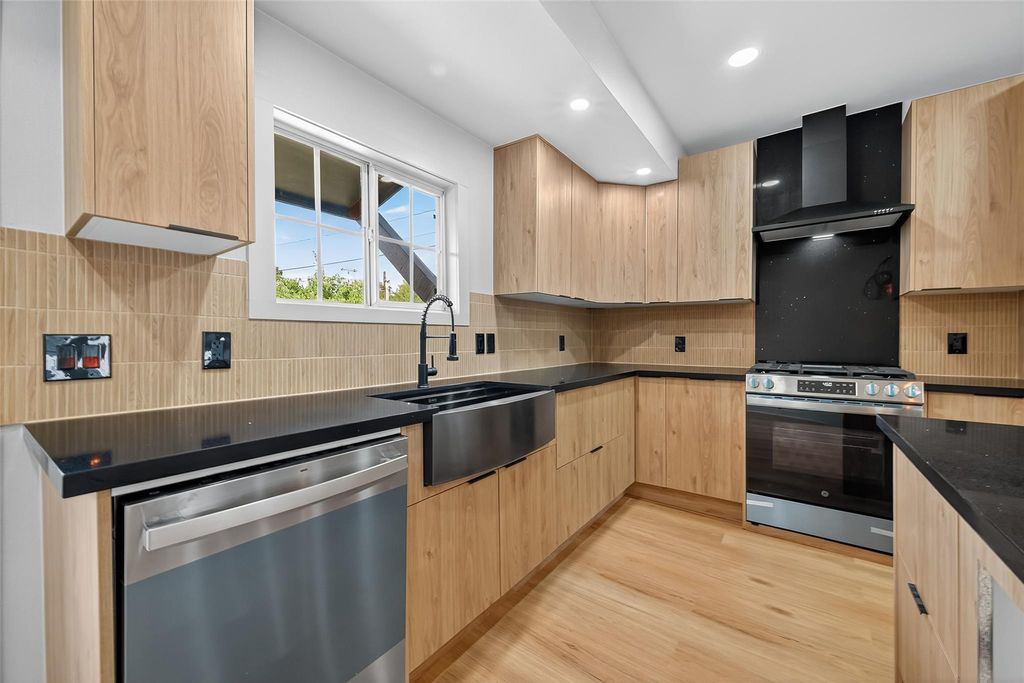 Completed kitchen remodeling